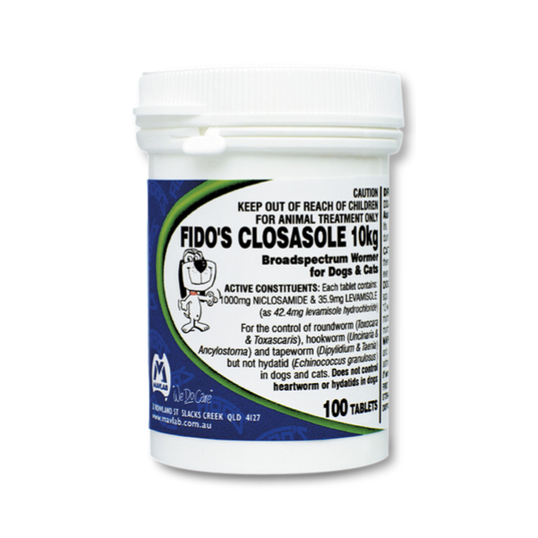 Fido’s Closasole Tablets